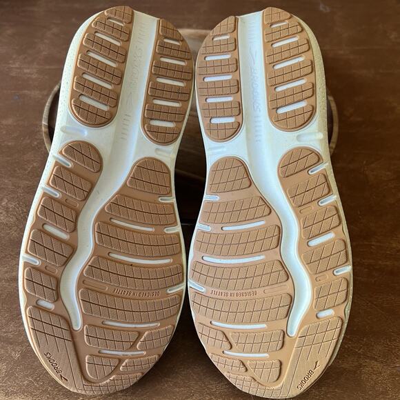 Brooks Ghost Max 2 Men's 10 Maroon White Road Running Max Cushion Shoes Sneakers - Picture 15 of 16